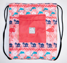 Load image into Gallery viewer, Island Time Backpack Towel (2 pockets)
