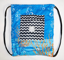 Load image into Gallery viewer, Steampunk’d Octopus Backpack Towel (2 pockets)