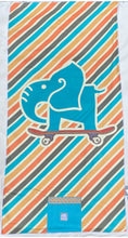 Load image into Gallery viewer, Elephant on Deck Backpack Towel (2 pockets)