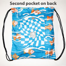 Load image into Gallery viewer, Yacht Rock Backpack Towel (2 pockets)