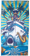 Load image into Gallery viewer, Yacht Rock Backpack Towel (2 pockets)