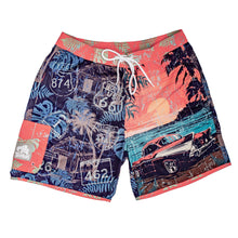Load image into Gallery viewer, road trip (57 chevy swim trunks)