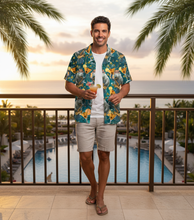 Load image into Gallery viewer, Pre-order ** Manatee Lounge Hawaiian Style Shirt