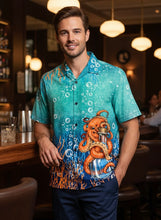 Load image into Gallery viewer, Ombré Octopus Hawaiian Shirt