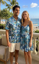 Load image into Gallery viewer, Surfing Lizards Hawaiian Shirt (ship date mid December)