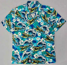 Load image into Gallery viewer, Surfing Lizards Hawaiian Shirt (ship date mid December)