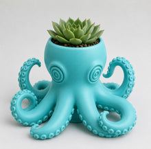 Load image into Gallery viewer, Retro Style Octopus Planter * Pre-order: ship date August 2026