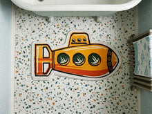 Load image into Gallery viewer, Yellow Submarine Area Rug (preorder, ships in Sept)