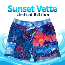 Load image into Gallery viewer, Sunset Vette (Route 66 trunks)