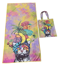 Load image into Gallery viewer, Copacabana Kitty Tote &amp; Towel Set (1 pocket)