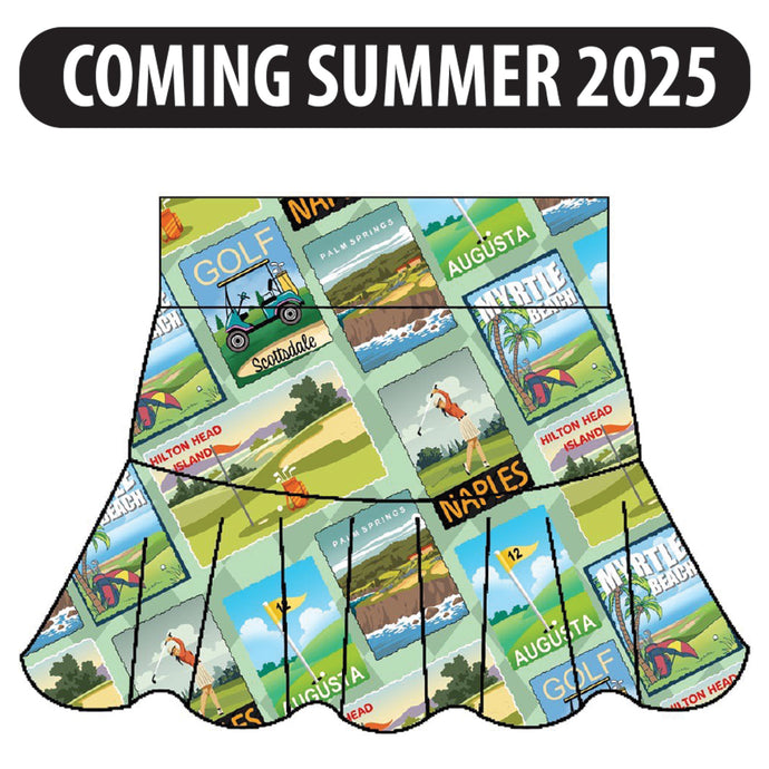 Postcards from the Green Skort Preorder - Shipping summer 2025