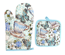 Load image into Gallery viewer, Garden Party Potholder Set