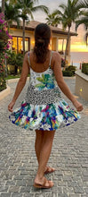 Load image into Gallery viewer, Leopard Palms Tiered Sundress *preorder for late Dec. delivery