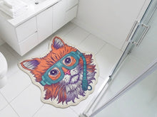 Load image into Gallery viewer, Snorkel Kitty Area Rug (preorder, ships in Sept)