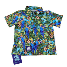 Load image into Gallery viewer, Blue Parrot Boys Hawaiian Shirt