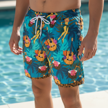 Load image into Gallery viewer, Hula Lounge Swim Trunks