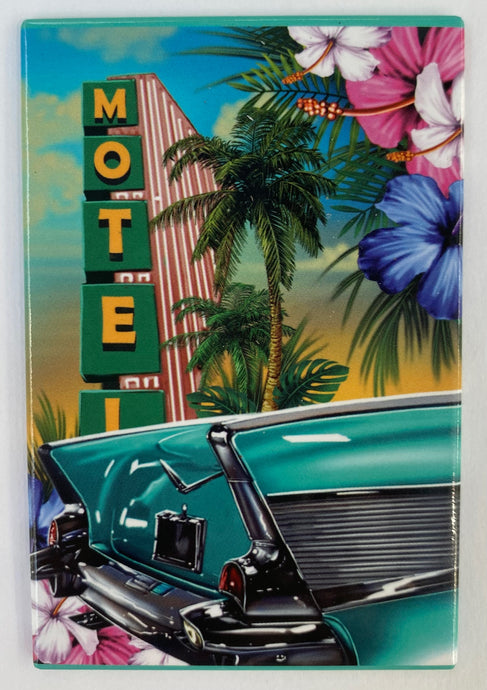 Bel Air Old Florida Art Deco Novelty Magnet
