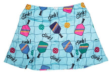 Load image into Gallery viewer, Pickle Ball Time Skort (the dink design)