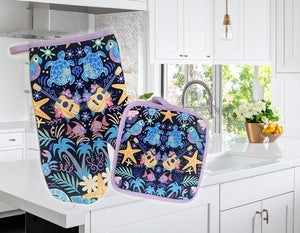 Island Life Potholder Set